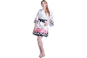 COOLCHANGE Cosplay haori de Shinobu Kocho | Manteau Kimono pour Fans de Demon Slayer | Taille: S/M