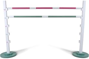 Pink Papaya Hobby Horsing Hål – hinder för käpphästar | Leksak häst hindertåg, hästar hinder, hopphinder, hobby häst tillbehö