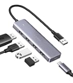 Trust Halyx Hub USB-C 4 Porte USB-A 3.2 Gen 1, 5 Gbps, Alluminio, Plug & Play, Per PC, Mac, Portatili - Grigio