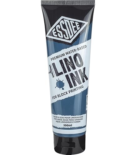 Scola BPW300/43 Block/Lino Printing Ink 300ml Solids White - View #8