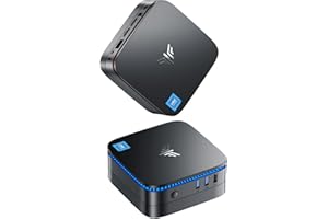 NiPoGi Mini PC,Ιntel 11th Gen N5105 Mini Ordenador de Sobremesa,AK1 Pro 12GB RAM/256GB M.2 SSD Mini Torre PC Compatible con 4K UHD, Wi-Fi Dual,BT 4.2 para Oficinas Domésticas y Empresas