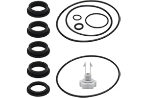 KOATUKYS 25013 L-Shape O-Ring Gasket and Air Release Valve & O-Rings Kit Replacement for Intex Filter Pumps Seals Set