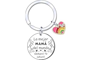 YUANSI Regalo Mamá Regalo Mamá Llavero Regalo Mamá Cumpleaños Regalo Mamá Aniversario Regalo Mamá Navidad Regalos Para el Día de la Madre Regalo Mamá Original Regalo Mamá Personalizado