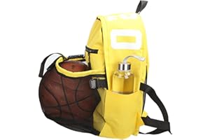 ZffXH Große Große Jugend Rucksack Für Volleyball Fußball Basketball Jugendliche Schule Sport Balltasche Tagesrucksack Mit Ballfach Laptop Flaschentaschen