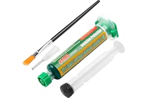 BEEYUIHF Lötmasken Tinte, Grün UV Lichthärtung Lotpaste, Spritze Lötmaskentinte, PCB BGA Lötwiderstand Tinte, Lötstopplack Lötmaske #4980