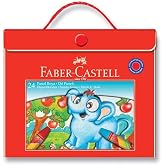 Faber-Castell Karton &Ccedil;antalı Pastel Boya 24'l&uuml;