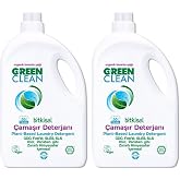 U Green Clean Green Clean Organik Lavanta Yağlı Bitkisel &Ccedil;amaşır Deterjanı 2750 ml 2'li
