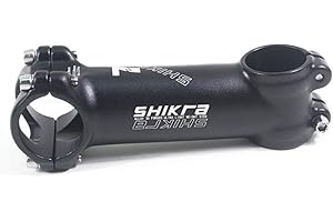 BIKECO Attacco manubrio da 31,8, 7 gradi, 45 mm, 55 mm, 65 mm, 70 mm, 80 mm, 90 mm, 100 mm, 110 mm, 110 mm, per mountain bike, bici da strada, BMX, bici da pista