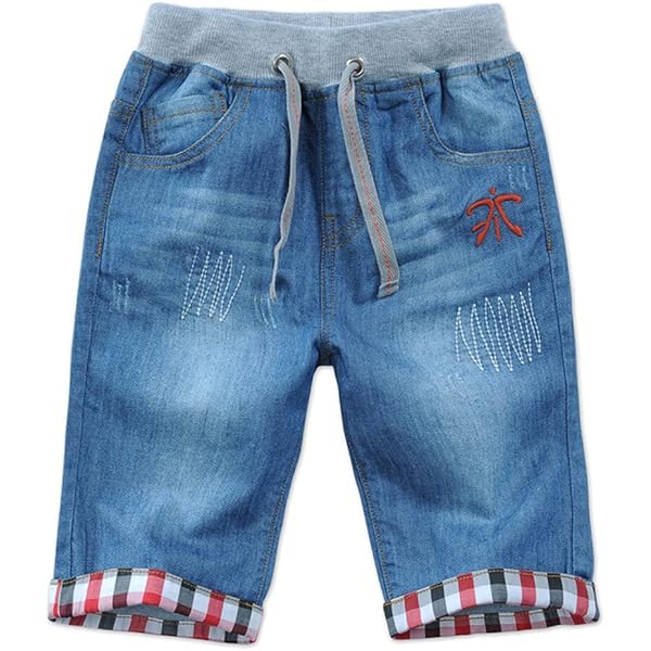 Echinodon Jungen Cargo Shorts Camouflage - Baumwolle Sommer Bermudas 5 Größen
