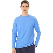 HUGE SPORTS Herren Badeshirt UPF 50+ Langarm – Rashguard, Schnell Trocknend, Für Schwimmen & Outdoor
