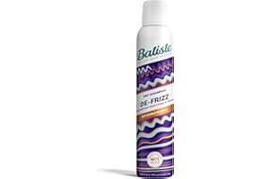 Batiste Dry Shampoo De-Frizzing 200ml, Hair Benefits Smooths Frizzy Flyaway Hair, No Rinse Spray to Refresh Hair in Between Washes