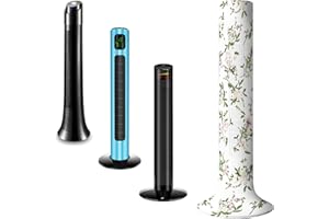 NICENEEDED Copertura Antipolvere per Ventilatore A Torre, Copertura di Protezione Antipolvere per Ventola Verticale, Coperture Protettive Antipolvere per Ventilatori A Piedistallo