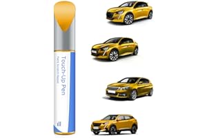 PARTS4EV KLT Giallo Faro Madreperla Vernice per ritocchi per Peugeot Corrispondenza esatta - Riparazione di graffi e scheggiature