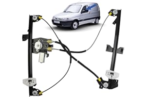 STARKIT PERFORMANCE Elevalunas compatible para Berlingo 1 y Partner 1 (1996-2008) CON MOTOR. Mecanismo elevalunas delantero izquierdo (conductor) 9221G3, 9221A4, 9221AS