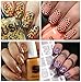 Ejiubas Modern & Geometry Style Stamping Plate Nail Art Image Plate Nail Stamp Collection - Pack of 2 Pcs