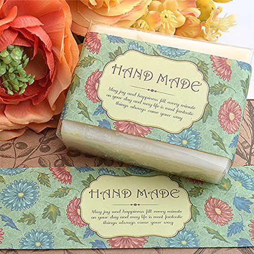 Wakehurst Wrap Papier Etiketten Seife Verpackungsmaterialien für Hand gemacht Seifenkisten Taschen 20 Blätter (Gänseblümchen)
