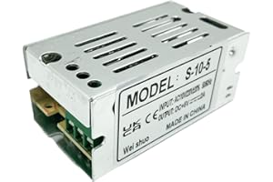 LIANSHI Lian Shi 5V 2A 10w Universal switching power supply voltage regulator transformer short circuit overcurrent protection AC220V to DC5V For industrial automation 3D printer LED light