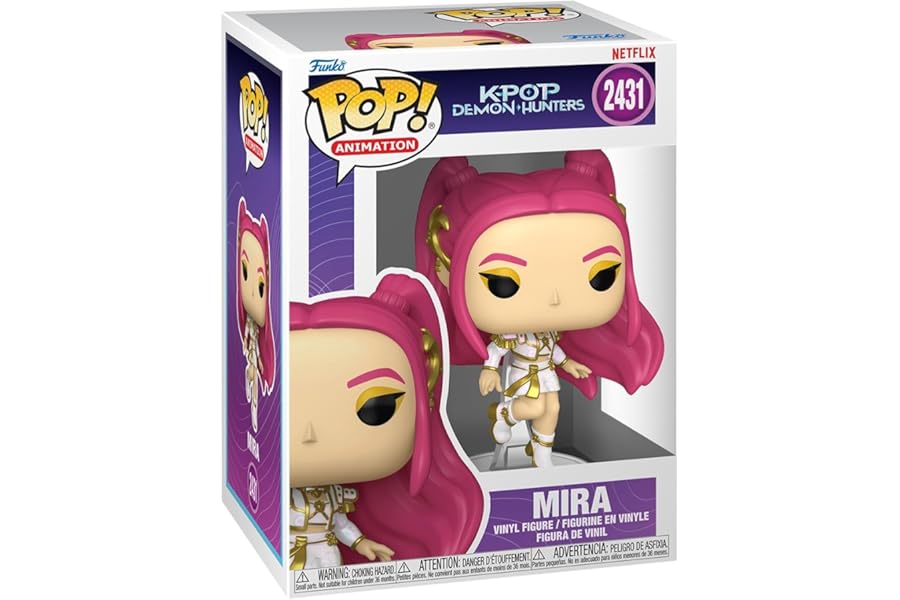 Funko POP! Animation: Netflix - KPOP Demon Hunters - Mira - Collectable Vinyl Figure - Gift Idea - Official Merchandise - Toys For Kids & Adults - Model Figure for Collectors and Display