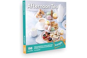 Buyagift Afternoon Tea Gift Experience Box - 150 traditional afternoon tea experiences across the UK
