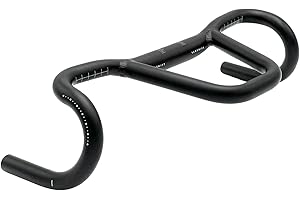 REDSHIFT Kitchen Sink Low Flare Handlebar with Loop for Road, Gravel, Touring, and Commuter Bikes, Aluminum Drop Bar, 31.8mm Clamp, with 20mm of Rise, 47cm Width