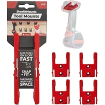 Support Mural En Métal Pour Bosch, Rangement Pour Support 2 Chargeurs