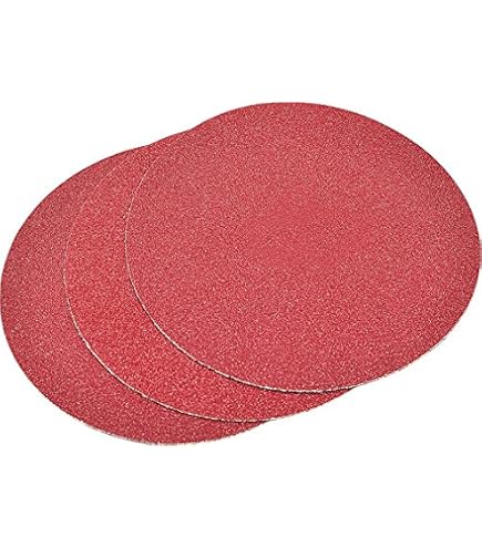 50 Stück Schleifscheiben, Rundes Schleifpapier, Klett-Schleifscheiben