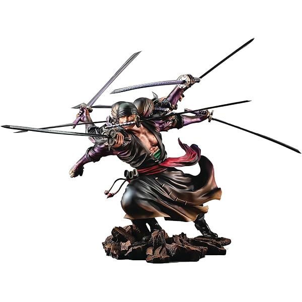 Figurine One Piece Portrait.Of.Pirates NEO-DX Dracule Mihawk Ver.2 - Édition Limitée - Neuf