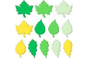 MixTeach 360 Stück Blatt-Papierausschnitte (grün)