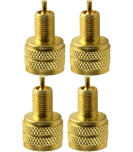 Snapklik.co : 10 Pcs Large Bore Tire Valve Adapter Valve Ste Adapter
