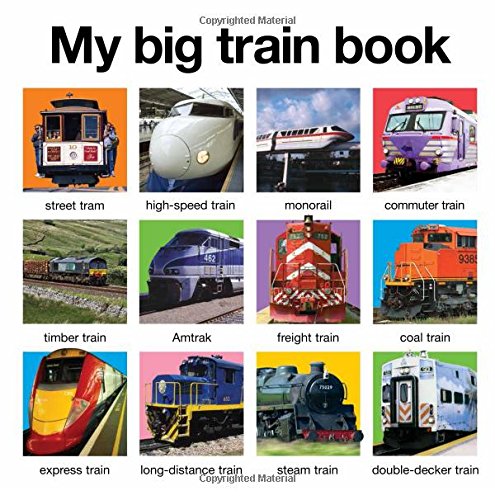 My Big Train Book (My Big Board Books)