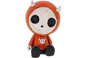 Shudehill Giftware Gus Fink Boogily Head Bobble Buddy - Devil Doo, Boris the Bat, Stitch the Bear, Hypnocat bobble heads resin (Devil Doo)