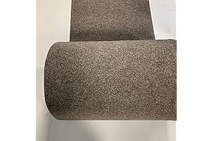 M.SERVICE SRL Decoration Beige - Tappeto Passatoia Antiscivolo Lungo (300x67 cm) Tappetino in Moquette Facilmente Lavabile, Ideale per Passatoia Cucina, Passatoie o Lavello Bagno, Corridoio - Made in Italy