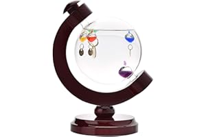 WIDDOP AND CO Wm Widdop Galileo Thermometer Globe Style Home Decor