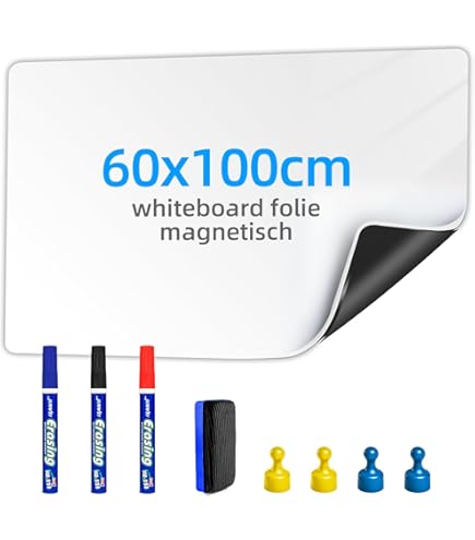 Aslan FF 550Glanzende witte PVC-vrije whiteboardfolie geschikt voor magneten Aslan FF 550Glanzende witte PVC-vrije whiteboardfolie geschikt voor magneten