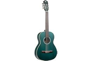 Ortega Guitars 3/4 Konzert Gitarre – Student Series – Fichte, Katalpa, Blau (RST5M-3/4OC)