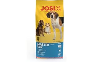 JosiDog Master Mix (1 x 15 kg) karma dla psów normalnie aktywnych, sucha karma premium dla dorosłych psów powered by JOSERA 1 sztuka