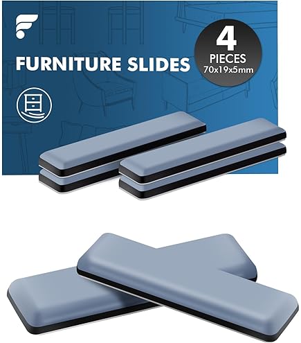 Patins Pour Chaises Werkzeyt Easyglider Assortiment De Patins En PTFE, Surface G Patin Teflon