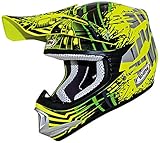 Incluye dos sistemas de cierre de hebilla micrométrica y de doble D racing. Visera flexible y ajustable.