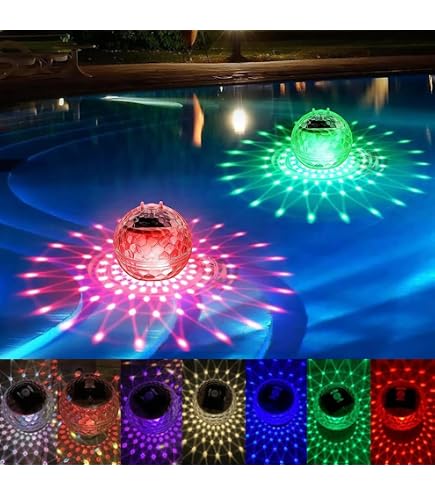1 Lampe Flottante Solaire Pour Piscine, Avec Changement De Couleur RVB Led Etanche Pour Piscine Creusee Fete Nocturne Fontaine Et Decoration 98850598 1 Lampe Flottante Solaire Pour Piscine, Avec Changement De Couleur RVB Led Etanche Pour Piscine Creusee Fete Nocturne Fontaine Et Decoration 98850598