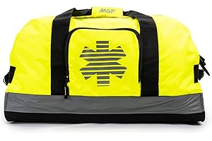 MGP SPORTSWEAR BAG14 BORSONE SACCA BORSA SOCCORSO SANITARIO SOCCORRITORE CROCE DI ESCULAPIO STAR OF LIFE ALTA VISIBILITA' CON RIFRANGENTI