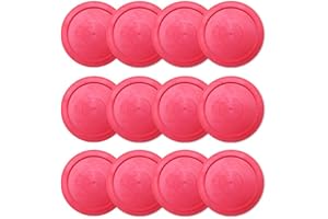 Brybelly Air Hockey Pucks - Accessories for Game Room Gaming Tabletop for Kids & Adults