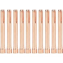 10 Pezzi Pinze Per Torcia Saldatura TIG 10N24 - Per WP-17/18/26, 2.4mm, In Rame, Accessori Saldatura - Foto 2