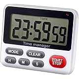 Digital Kitchen Countdown Timer - AIMILAR Count Up Down Cooking Timer Clock with Alarm Magnetic White …