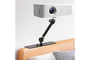 VexNook Projektorhalterung für Bett und Sofa - Feste Ständerlänge 20 cm, Verstecktes Design Bed Sofa Beamer Halterung, Kompatibel mit 99% Projektoren, XGIMI, Nebula, VANKYO, Epson...