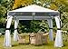 Produktbild Pavillon mit vier Seitenwänden | Weiß | 350 x 350 cm / 3.5 x 3.5m | SORARA | 250 g/m² Polyester (UV 50+)| Für Garten, Patio, Outdoor | Partyzelt