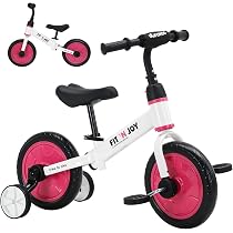 Vélo 4-en-1 UBRAVOO Tiny Scout - Évolutif 3-5 Ans Avec Roues D'Entraînement Et Pédales Amovibles