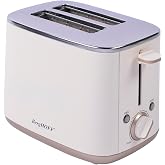 BergHOFF Gem Pearl 2 Dilim Ekmek Kızartma Makinesi &ndash; 1000 W, Paslanmaz &Ccedil;elik | Vanilya Krem