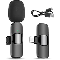 Clip-on Colore Pelle Clip-on Microfono Lavalier Risvolto Per - Foto 10