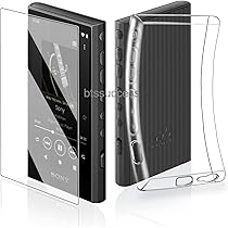 SONY NW-A306 カバー付き AudioPartner Soft Clear TPU Protective Shell Skin Case Cover for
