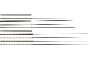 CNANRNANC Pulisce efficacemente gli ugelli intasati con ago di pulizia in metallo, 10 pezzi (A)